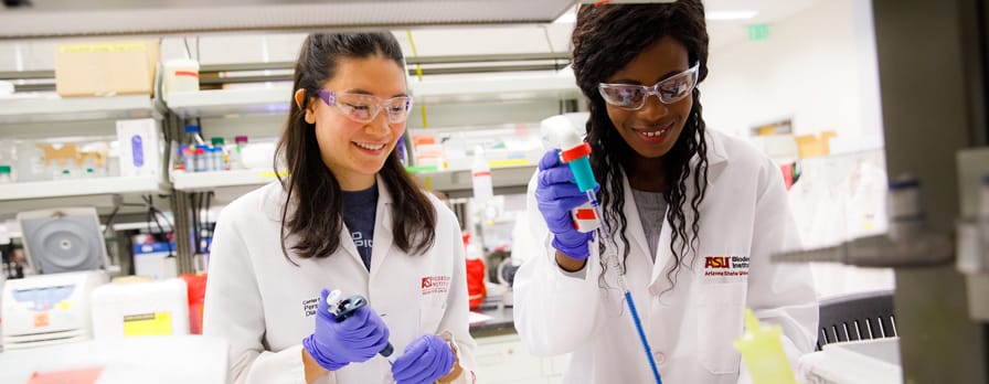 students in laboratory