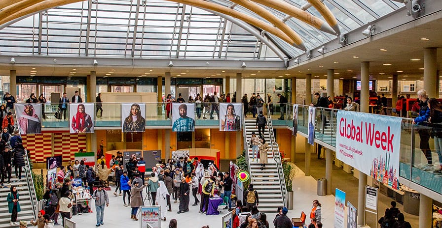 Global week at nottingham trent university